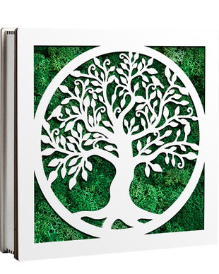 Caseta decorativa cu licheni, DekoLaser, CDL1007L
