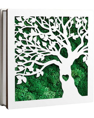 Caseta decorativa cu licheni, DekoLaser, CDL1010L