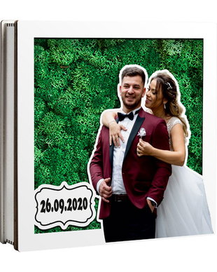 Caseta decorativa cu licheni, DekoLaser, CDL1012L