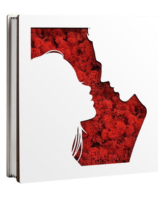 Caseta decorativa cu licheni, DekoLaser, CDL1032L