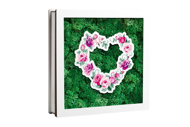 Caseta decorativa cu licheni, DekoLaser, CDL1006L