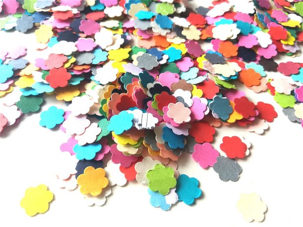 Confetti floricele multicolore