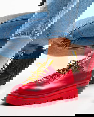 Pantofi Casual Ryan Rosii