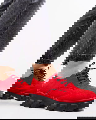 Pantofi Casual Spen Rosii