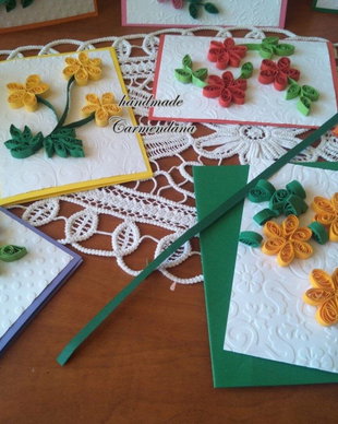 Kit realizare felicitare quilling