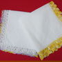 Set 2 batiste cu dantela