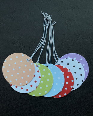 LE34 - (7 buc) etichete rotunde