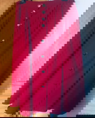 Fusta stofa fina de lana, 50