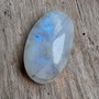 Cabochon piatra lunii rainbow, 23x14x6-7 mm