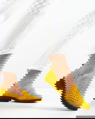 Pantofi Casual Ancuty Galbeni