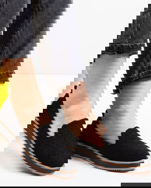 Pantofi Casual Omega Negri