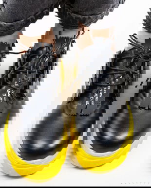 Pantofi Casual Flower Galbeni