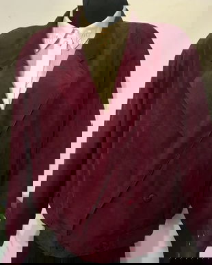 Jacheta mătase naturala vintage