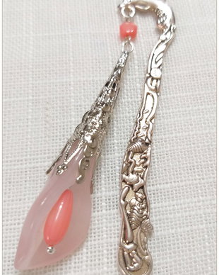 SEMN DE CARTE-CALA DE CUART ROZ +CORAL ROZ-CORAI