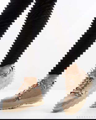 Pantofi Casual Kislev Bej 2