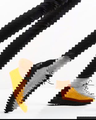 Pantofi Casual Asco Galbeni