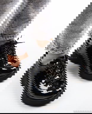 Pantofi Casual Morow Negri