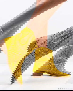 Botine Tamika Galbene