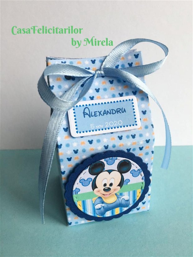 Numar de masa botez baby Mickey mouse
