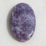 Cabochon 1 oval alungit din lepidolit aprox 43x25x6 mm