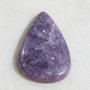 Cabochon lacrima mare din lepidolit aprox 40.5x24x5 mm