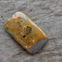 Cabochon Bumble bee jasper, 35x23 mm