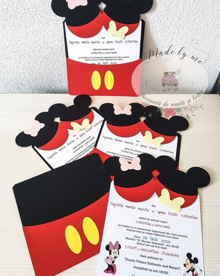 Invitatie gemeni Disney