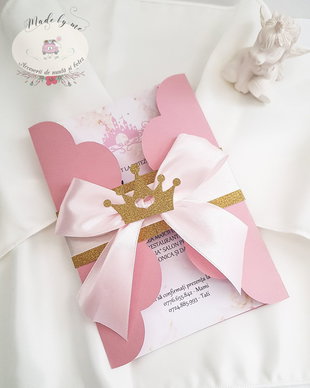 Invitatie botez Princess