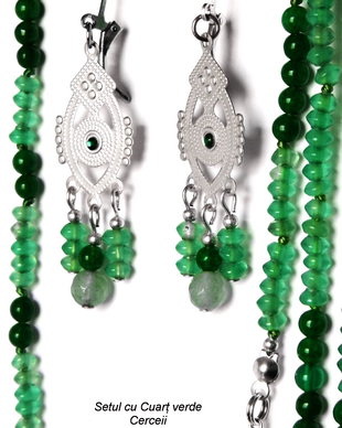 Set cu Cuart verde (448)