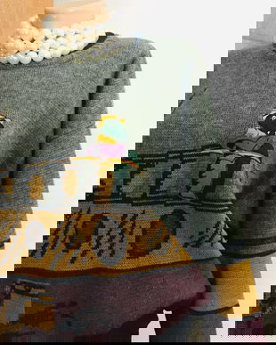 Pulover lana și alpaca