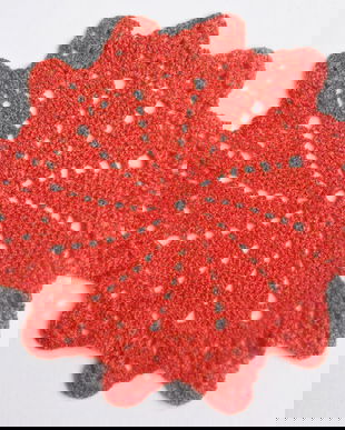 mileu portocaliu crosetat , 25 cm