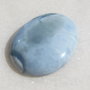 Cabochon masiv blue opal Africa aprox 41.4x30.5x7 mm