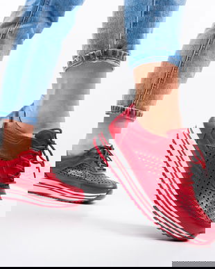 Pantofi Casual Eve Rosii