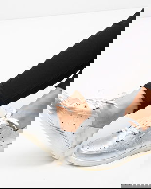 Pantofi Casual Bessie Argintii