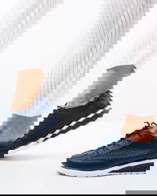 Pantofi Casual Arv Bleumarin