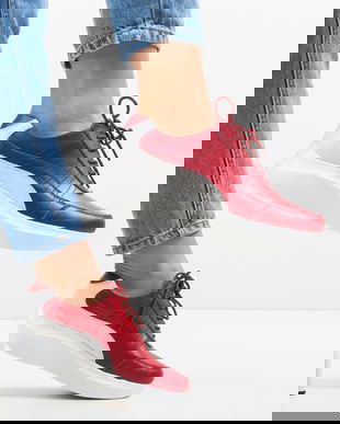 Pantofi Casual Saha Rosii