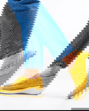 Pantofi Casual Farza Galbeni