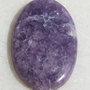 Cabochon 2 oval alungit din lepidolit aprox 40x24x4.5 mm