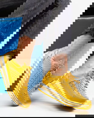 Pantofi Casual Eve Galbeni