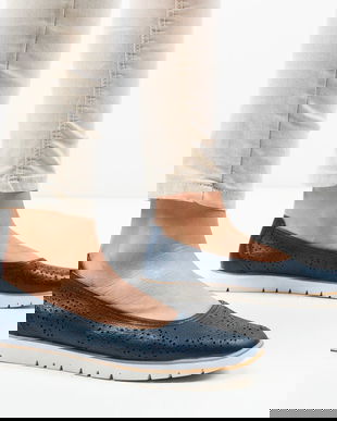 Espadrile Regan Bleumarin