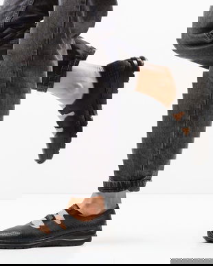 Espadrile Casual Lott Negre