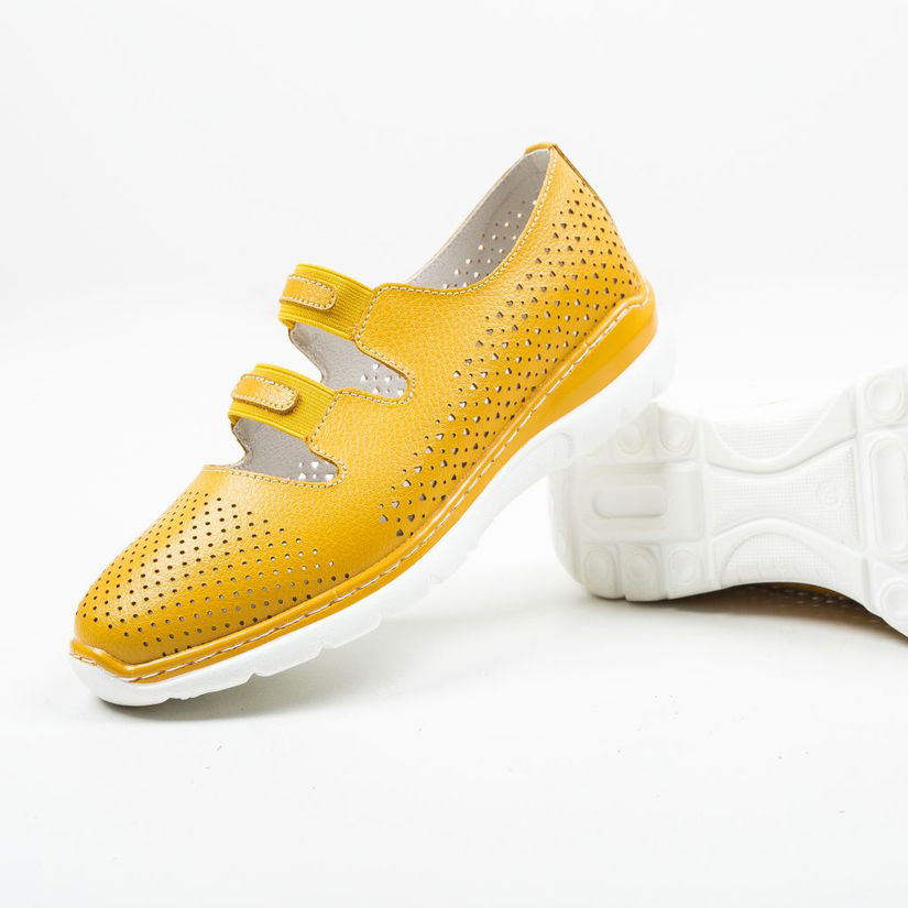 Espadrile Casual Lott Galbene