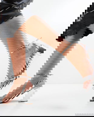 Sandale Garza Argintii