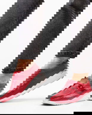 Pantofi Casual Farza Rosii