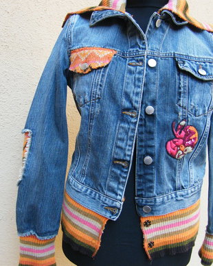Geaca denim -S