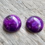 Cabochon agata, 15-16 mm (2 buc)  REZERVAT