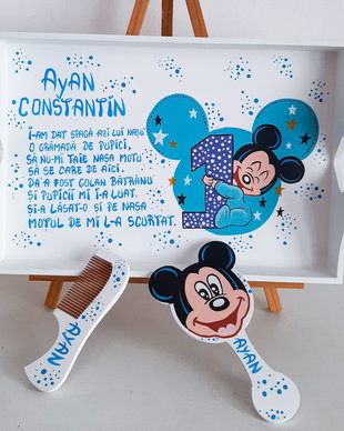 Set mot Mickey Mouse ,pictat manual