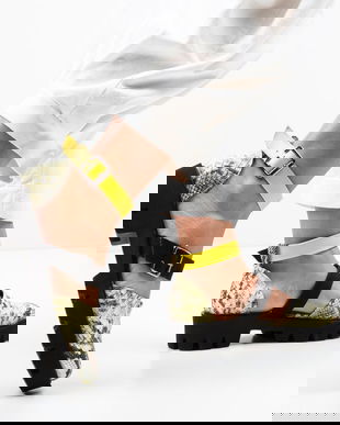 Pantofi Casual Jailala Galbeni