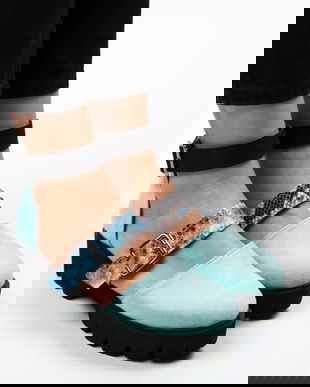 Pantofi Casual Jailala Turcoaz