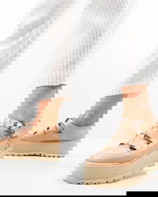 Pantofi Casual Karagam Bej